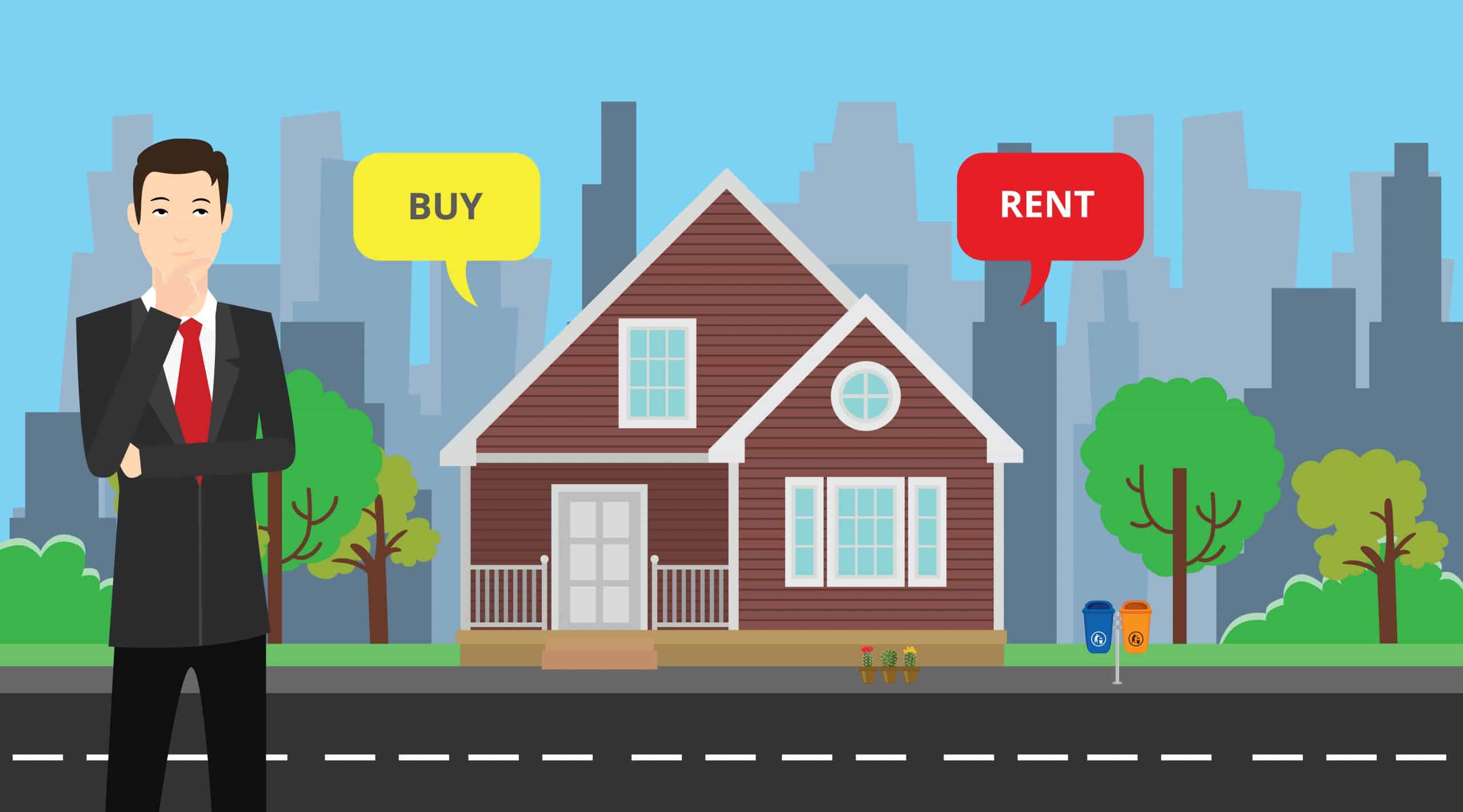 Renting vs buying a house